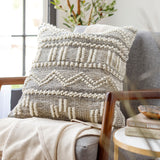 Faroe Pillow in Beige Pattern
