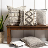 Faroe Pillow in Beige Diamond