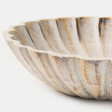 Scallop Serenity Bowl Set in Greywash