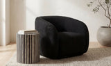 Faye Accent Chair in Beige Boucle