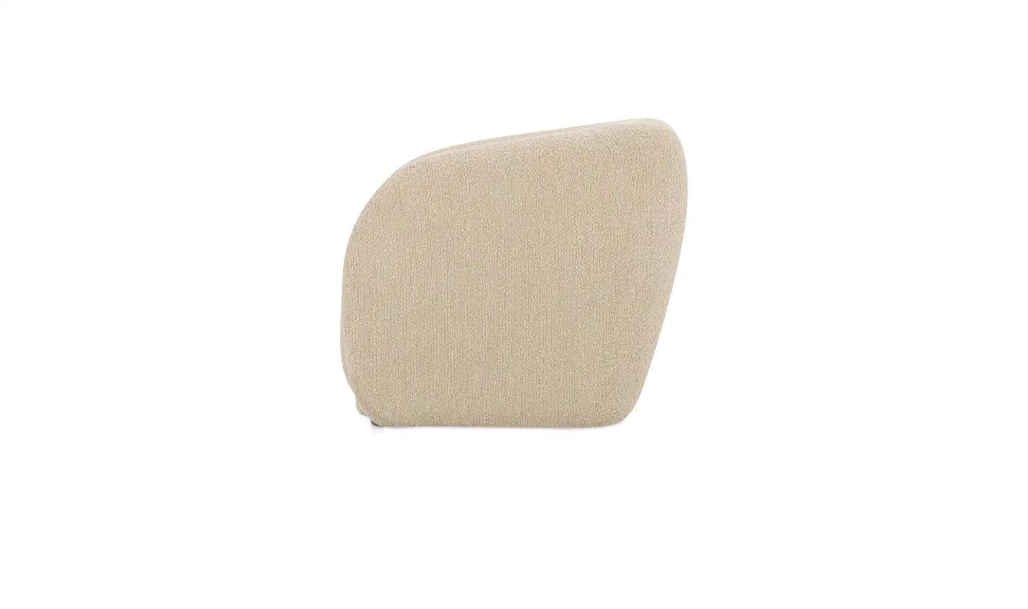 Faye Accent Chair in Beige Boucle