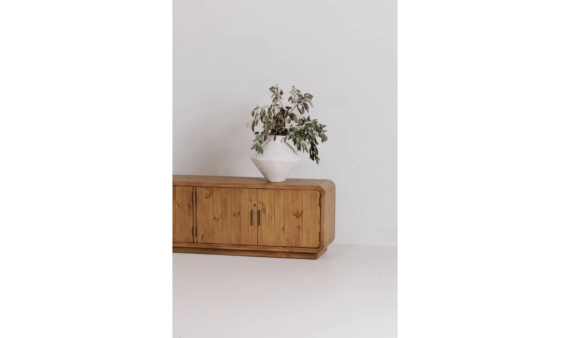 Monterey Media Cabinet in Rustic Blonde