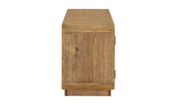 Monterey Media Cabinet in Rustic Blonde