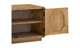 Monterey Media Cabinet in Rustic Blonde
