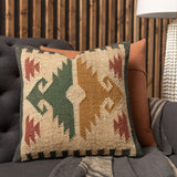 Gada Olive Print Pillow