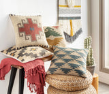 Gada Olive Print Pillow