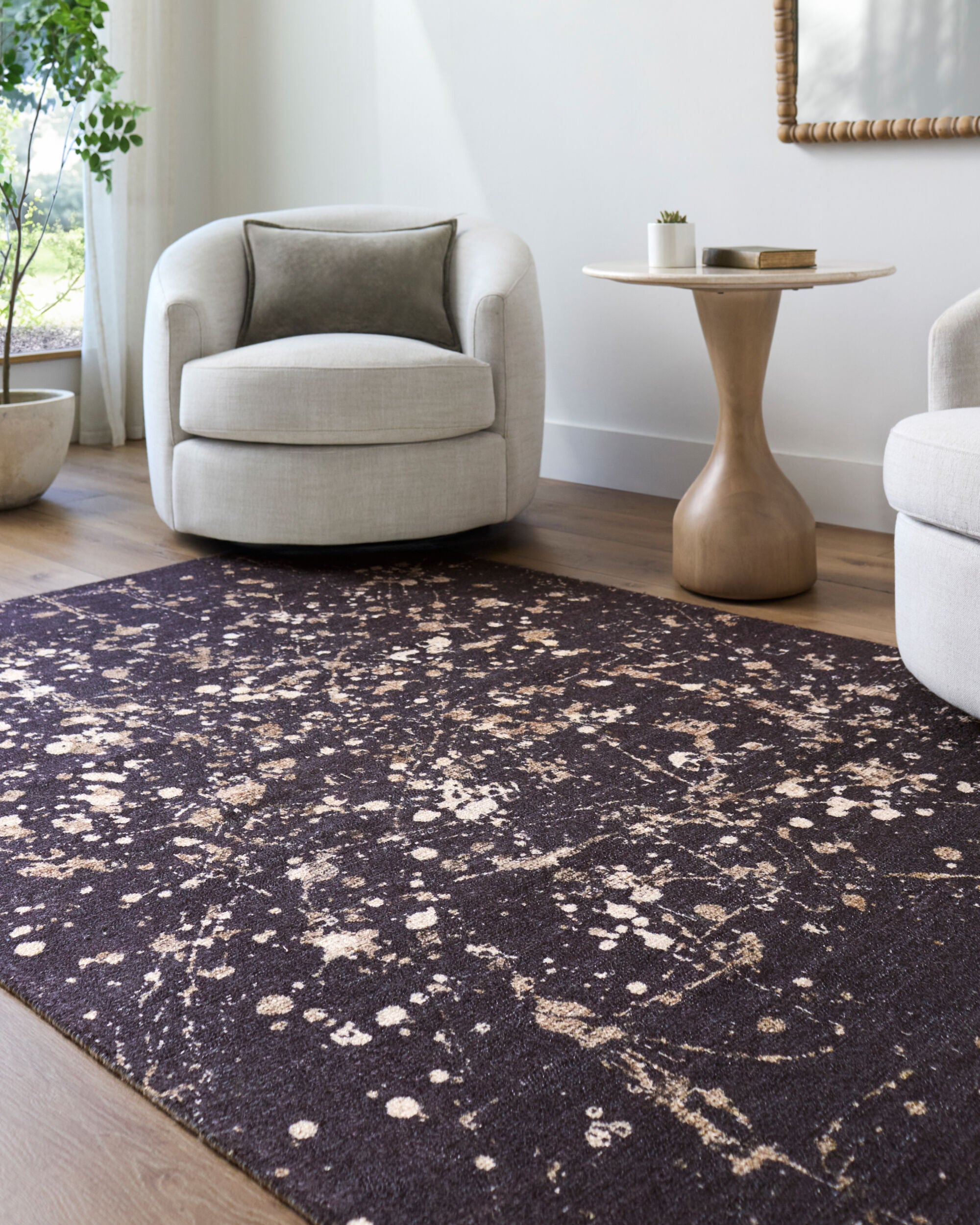 Janek Handmade Color Splash Rug