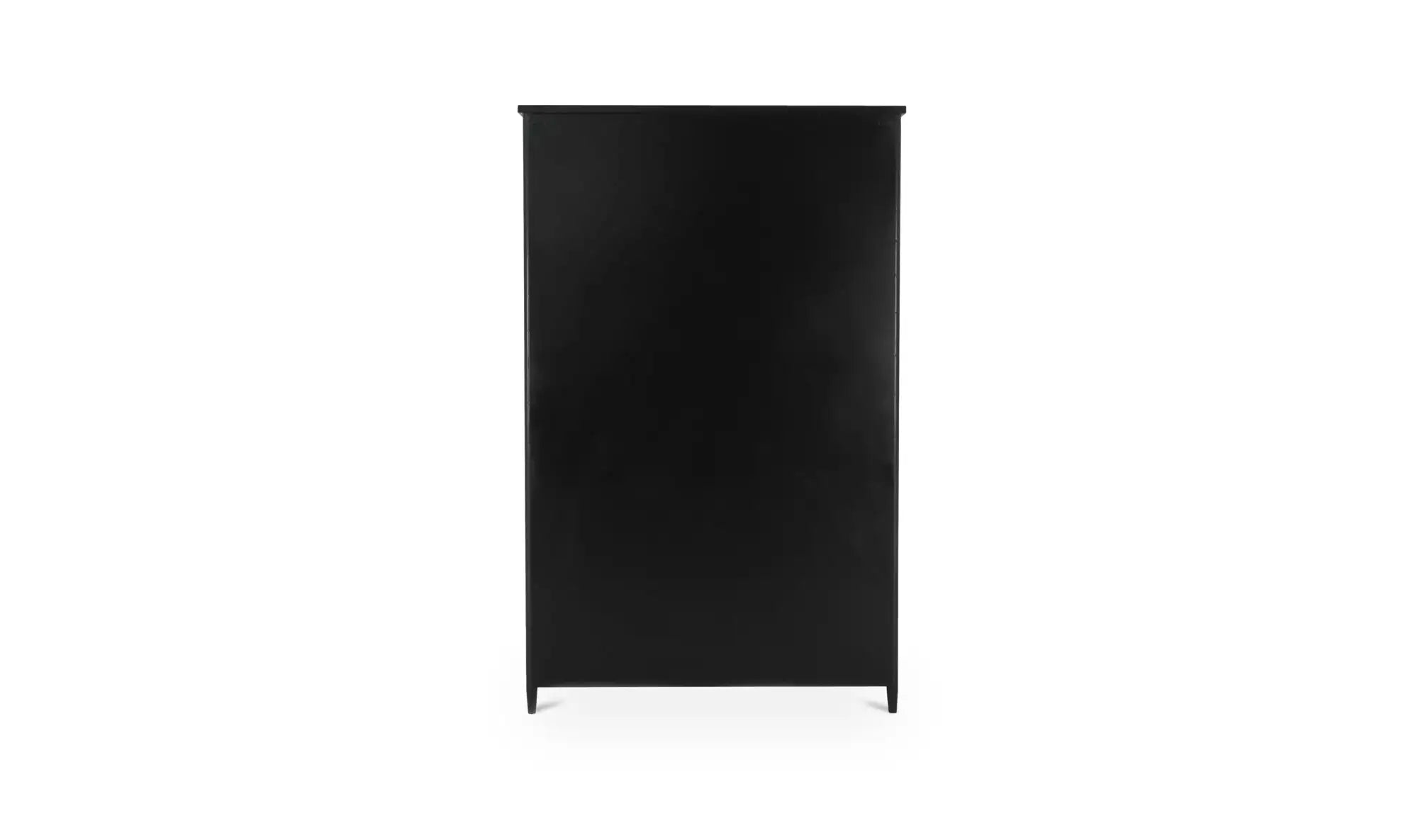 Henry Metal Tall Cabinet in Black