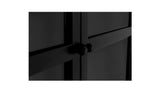 Henry Metal Tall Cabinet in Black