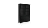 Henry Metal Tall Cabinet in Black