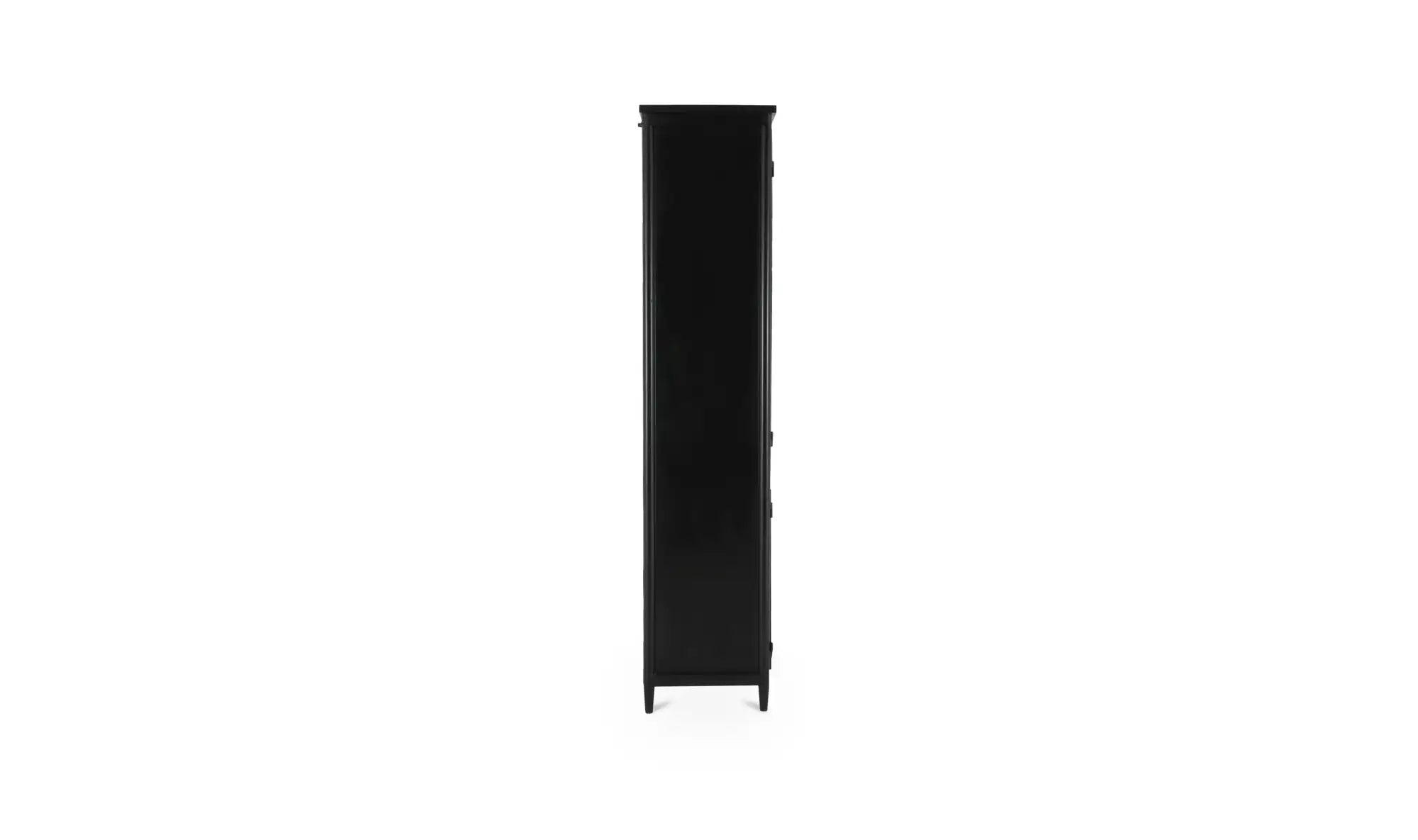 Henry Metal Tall Cabinet in Black