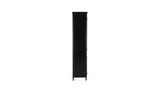 Henry Metal Tall Cabinet in Black