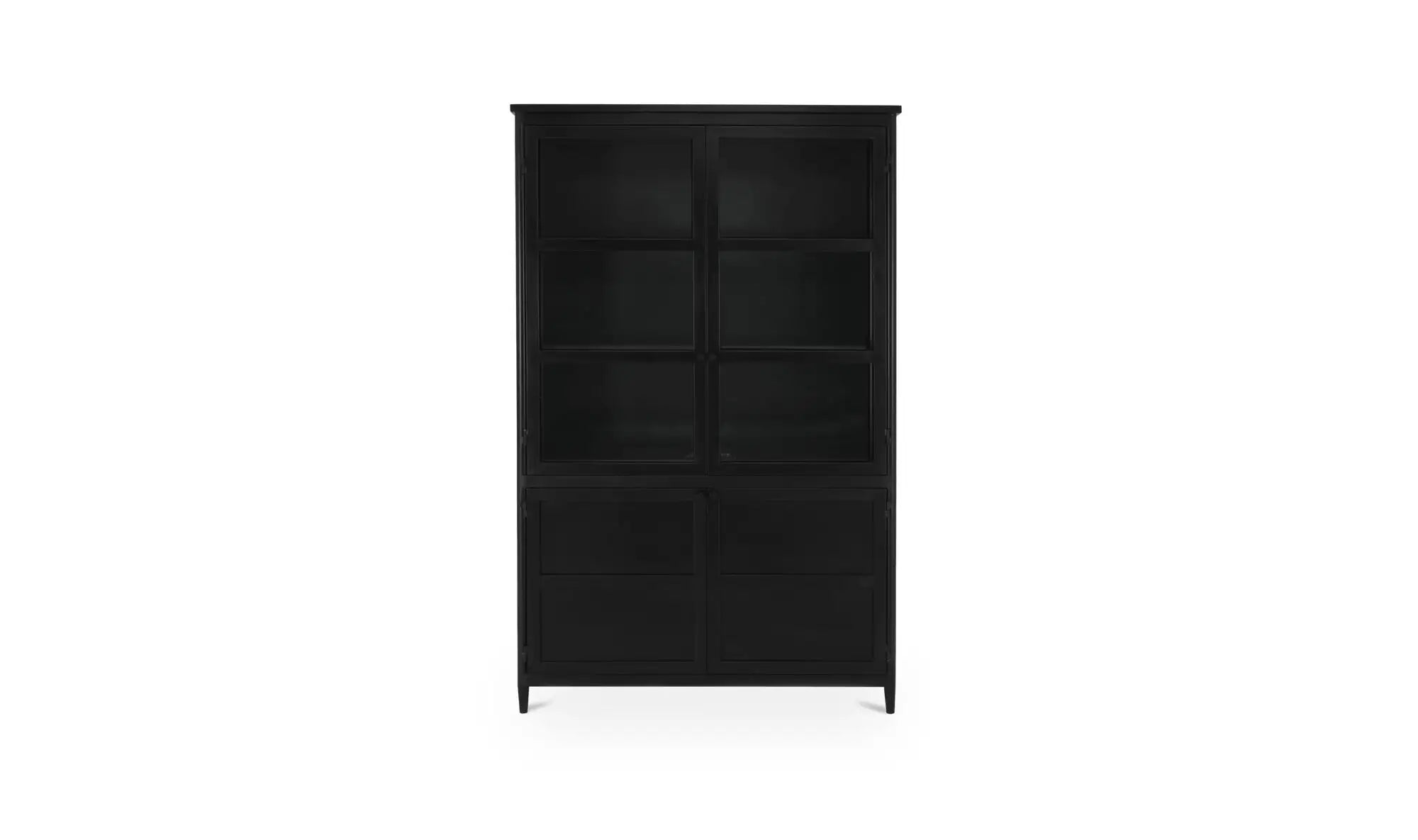 Henry Metal Tall Cabinet in Black
