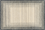 Granada Hand Tufted Multi Stripe Border Rug