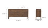 Wiley Dresser in Vintage Brown