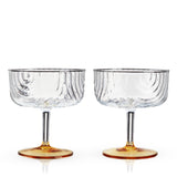 Gatsby Coupe Glasses, S/2