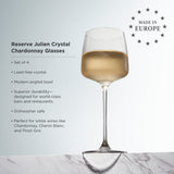 Reserve Julien Crystal Chardonnay Glasses, S/4