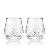 Admiral Crystal Whiskey Heavyweight Glasses, S/2