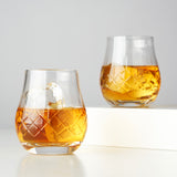 Admiral Crystal Whiskey Heavyweight Glasses, S/2