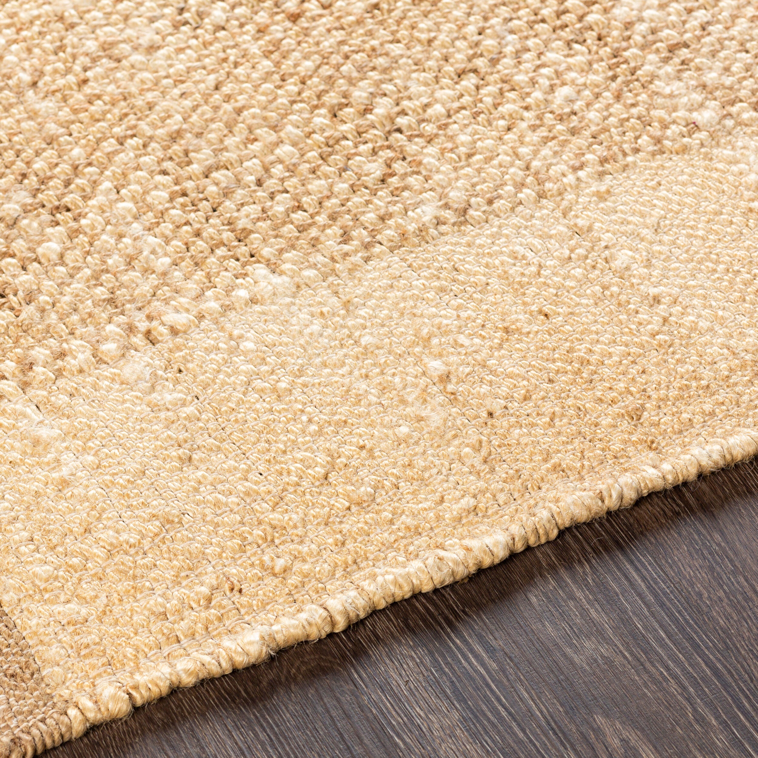 Jasmine Jute Rug in Desert Fringe