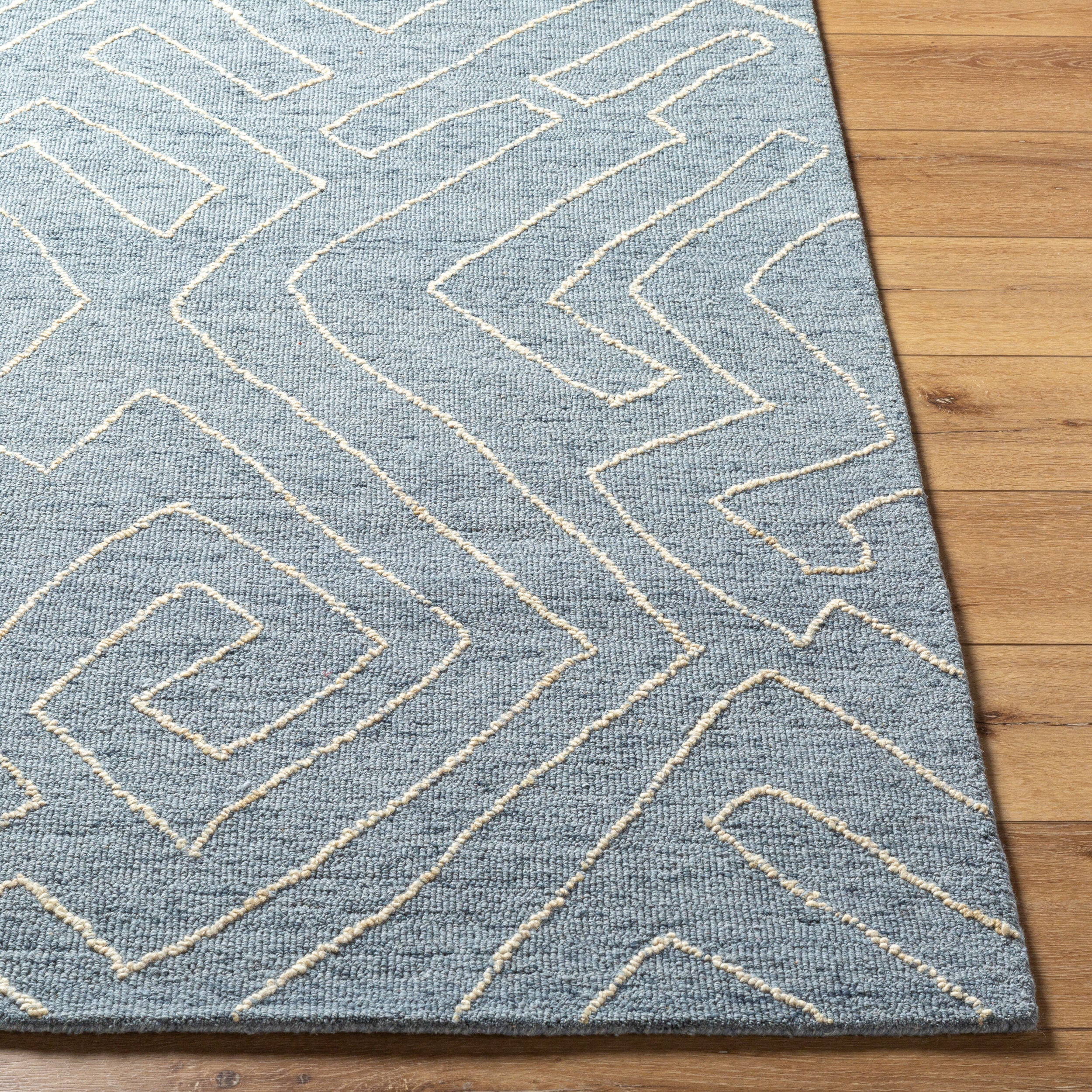 Jules Hand Tufted Geometric Wool Rug