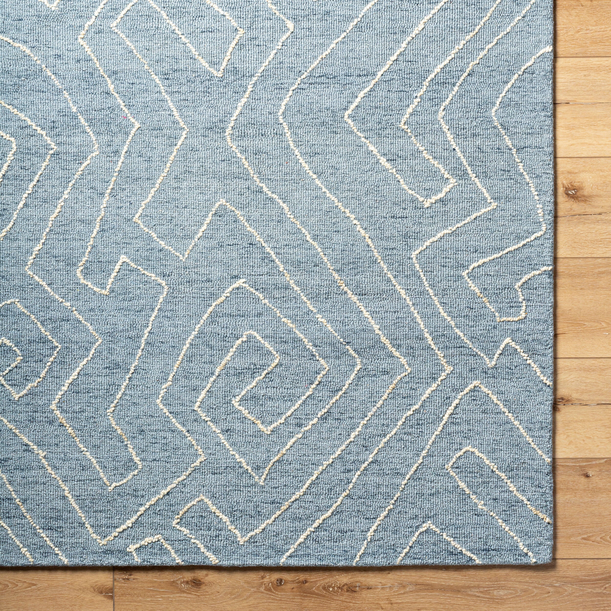 Jules Hand Tufted Geometric Wool Rug