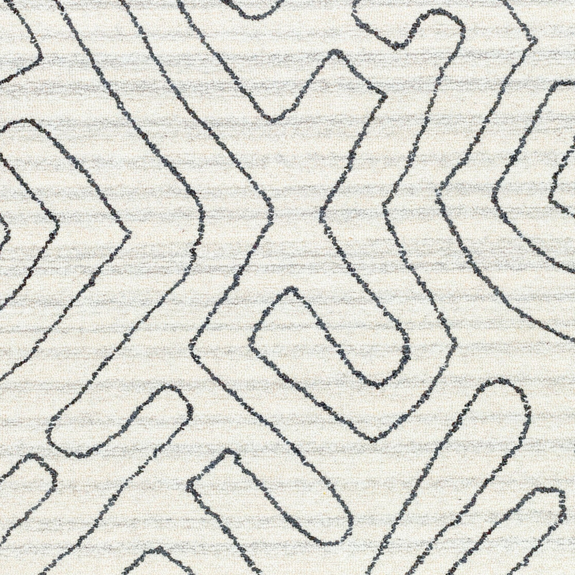 Jules Hand Tufted Geometric Wool Rug