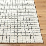 Jules Hand Tufted Gridline Wool Rug