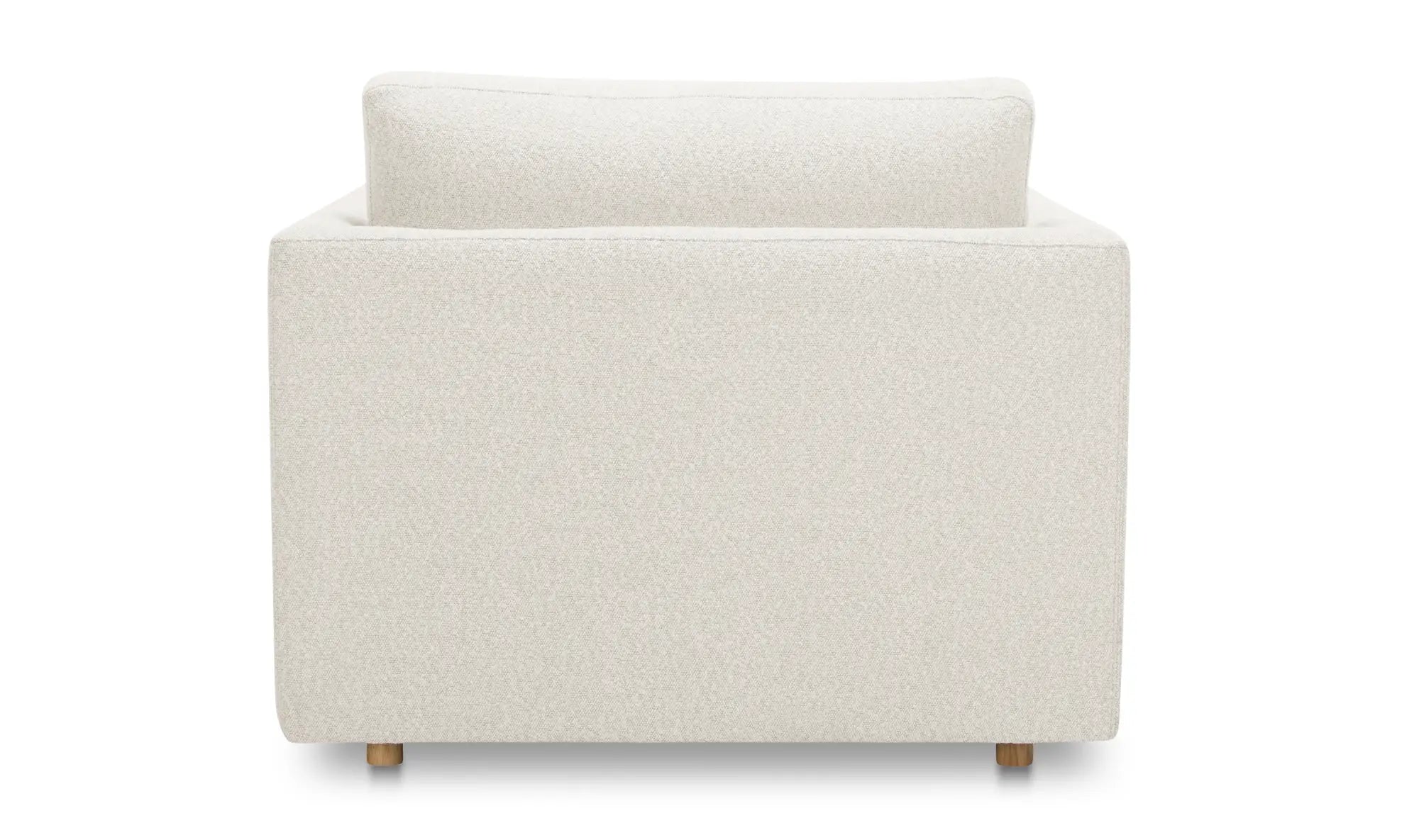 Bryn Chaise in Oyster Boucle