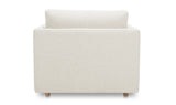 Bryn Chaise in Oyster Boucle