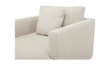 Bryn Chaise in Oyster Boucle