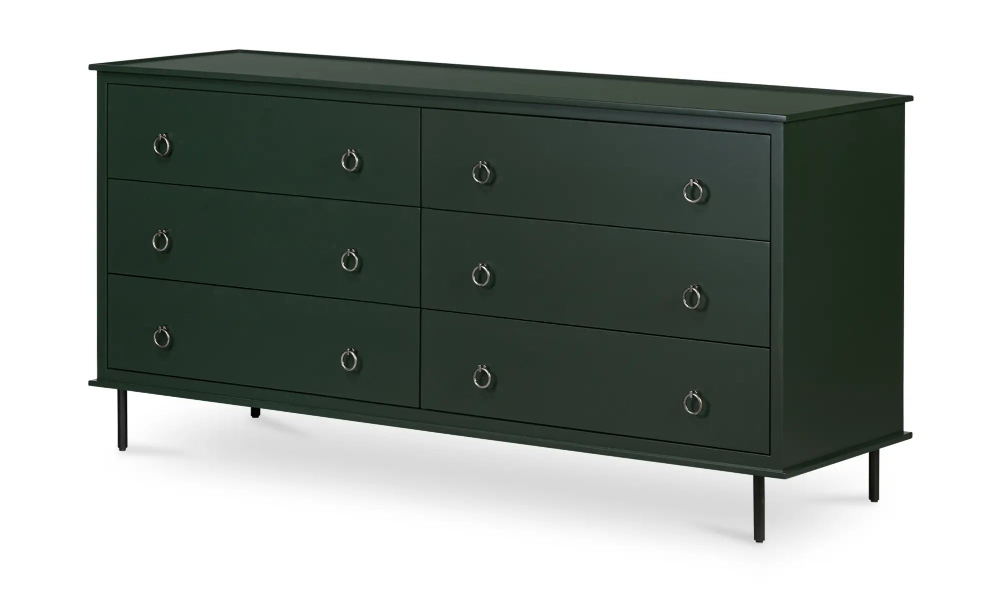 Reagan Dresser Drawer in Deep Green