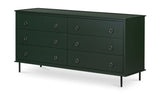 Reagan Dresser Drawer in Deep Green