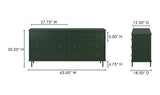 Reagan Dresser Drawer in Deep Green