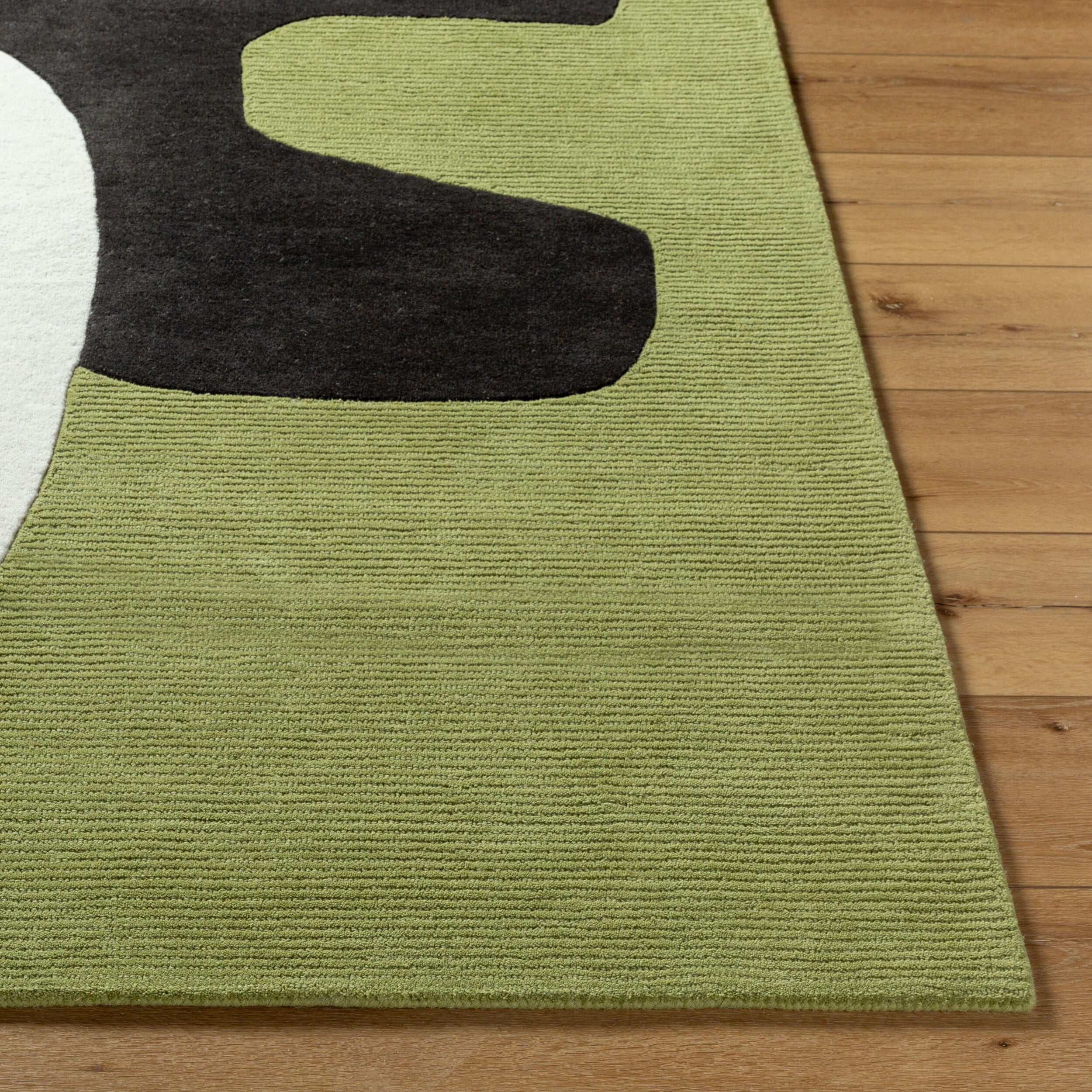 Rossi Green Graphic Rug