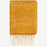 Kilkenny Hand Woven Throw, Golden