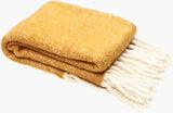 Kilkenny Hand Woven Throw, Golden