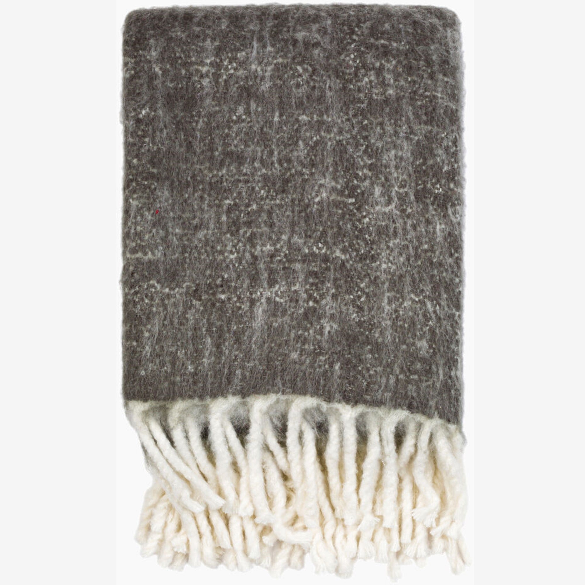 Kilkenny Hand Woven Throw, Charcoal