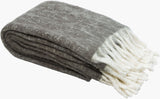 Kilkenny Hand Woven Throw, Charcoal