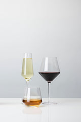 Raye Angled Crystal Champagne Flutes Set of 2