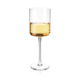 Laurel Crystal White Wine Glasses, S/2
