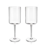 Laurel Crystal Red Wine Glasses, S/2