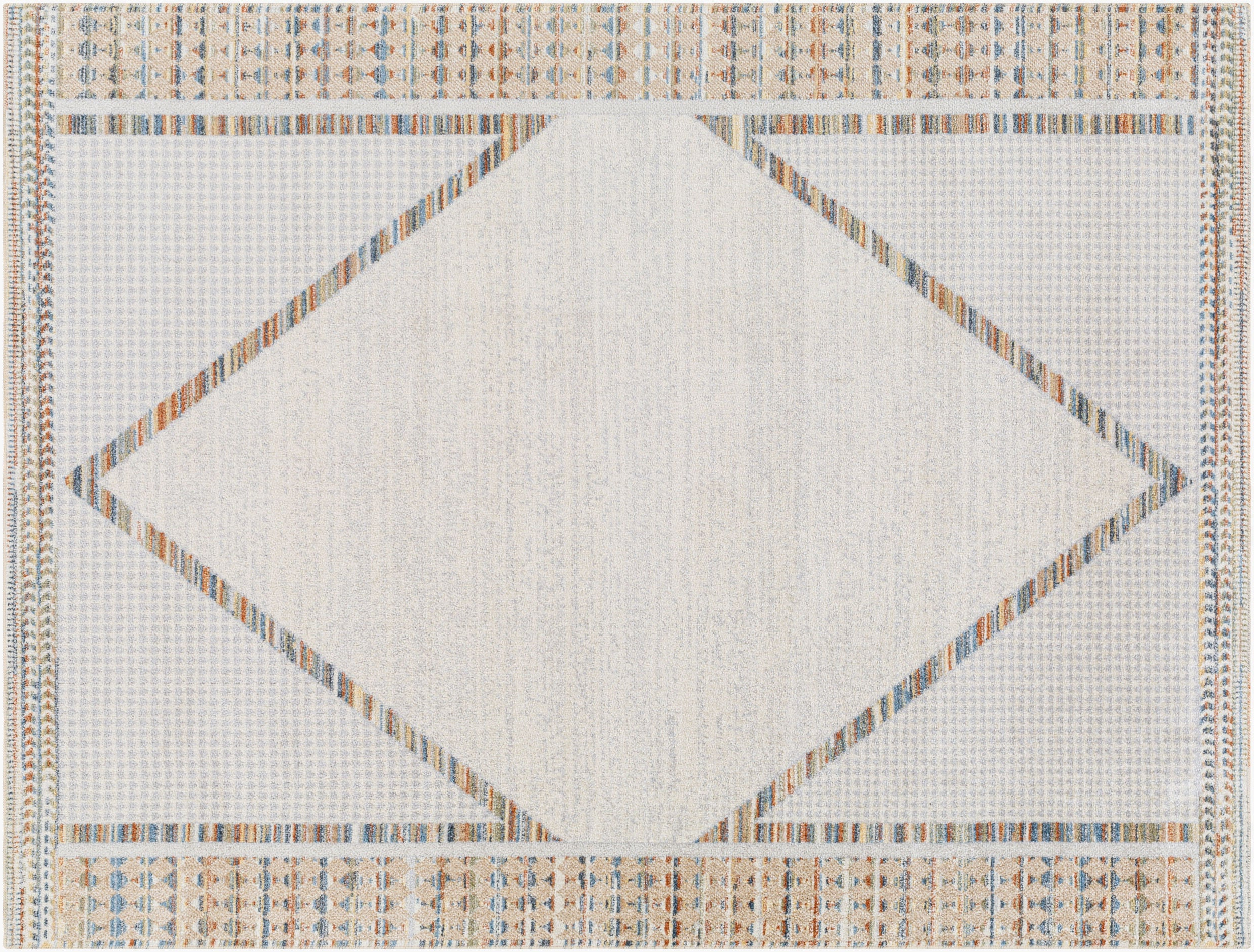 Lillian Mutlicolor Diamond Rug