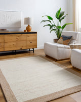 La Puna Wool Bordered Rug
