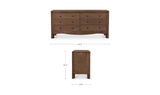 Mabel Dresser in Dark Brown