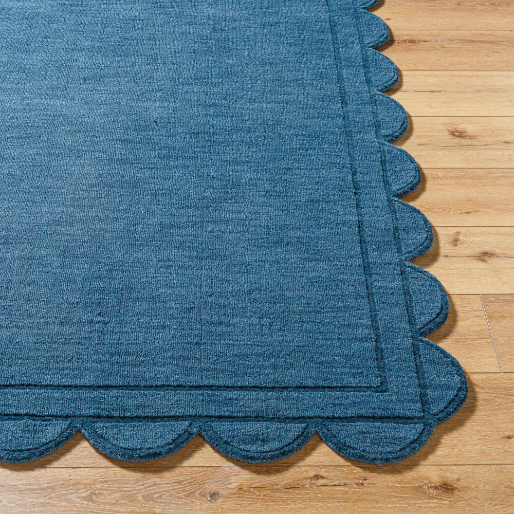 Mystique Scalloped Border Rug