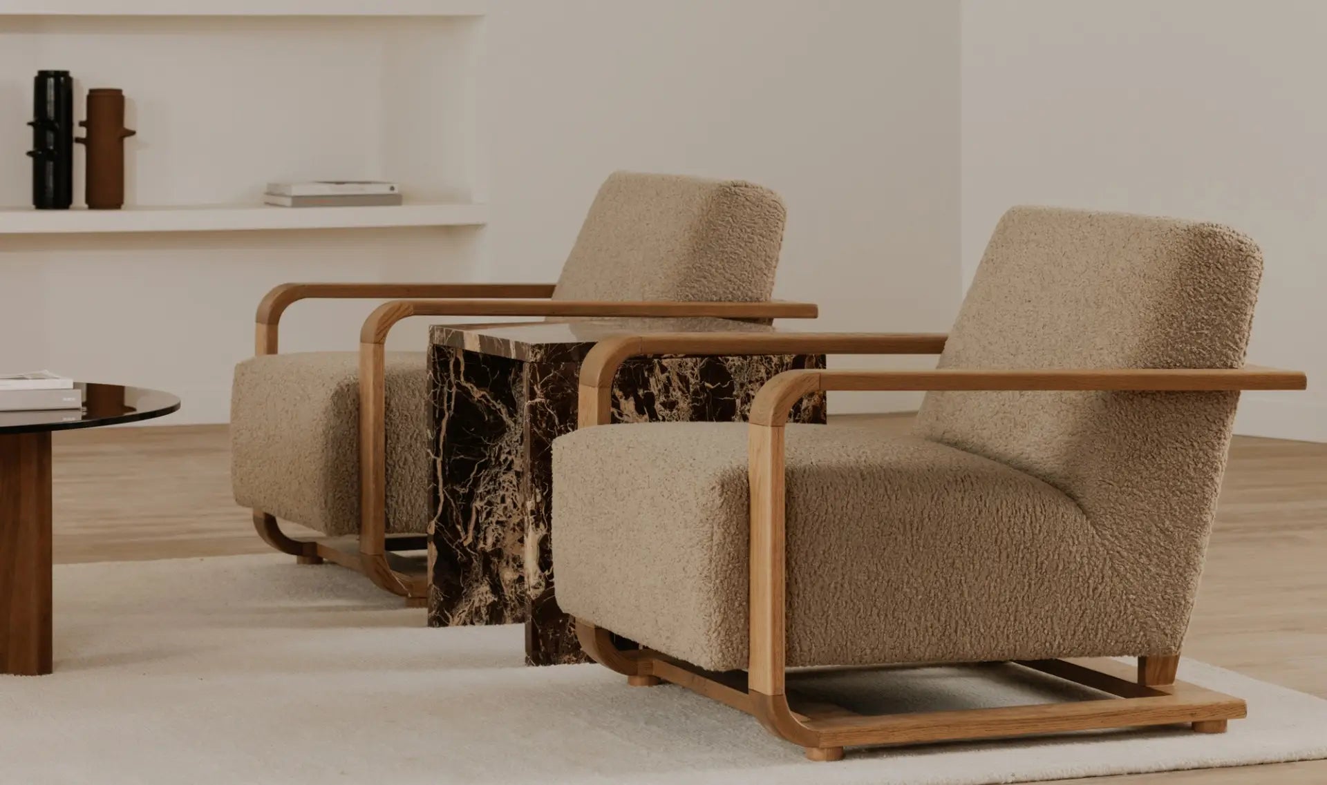 Eckersley Lounge Chair | Faux Fur