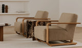 Eckersley Lounge Chair | Faux Fur