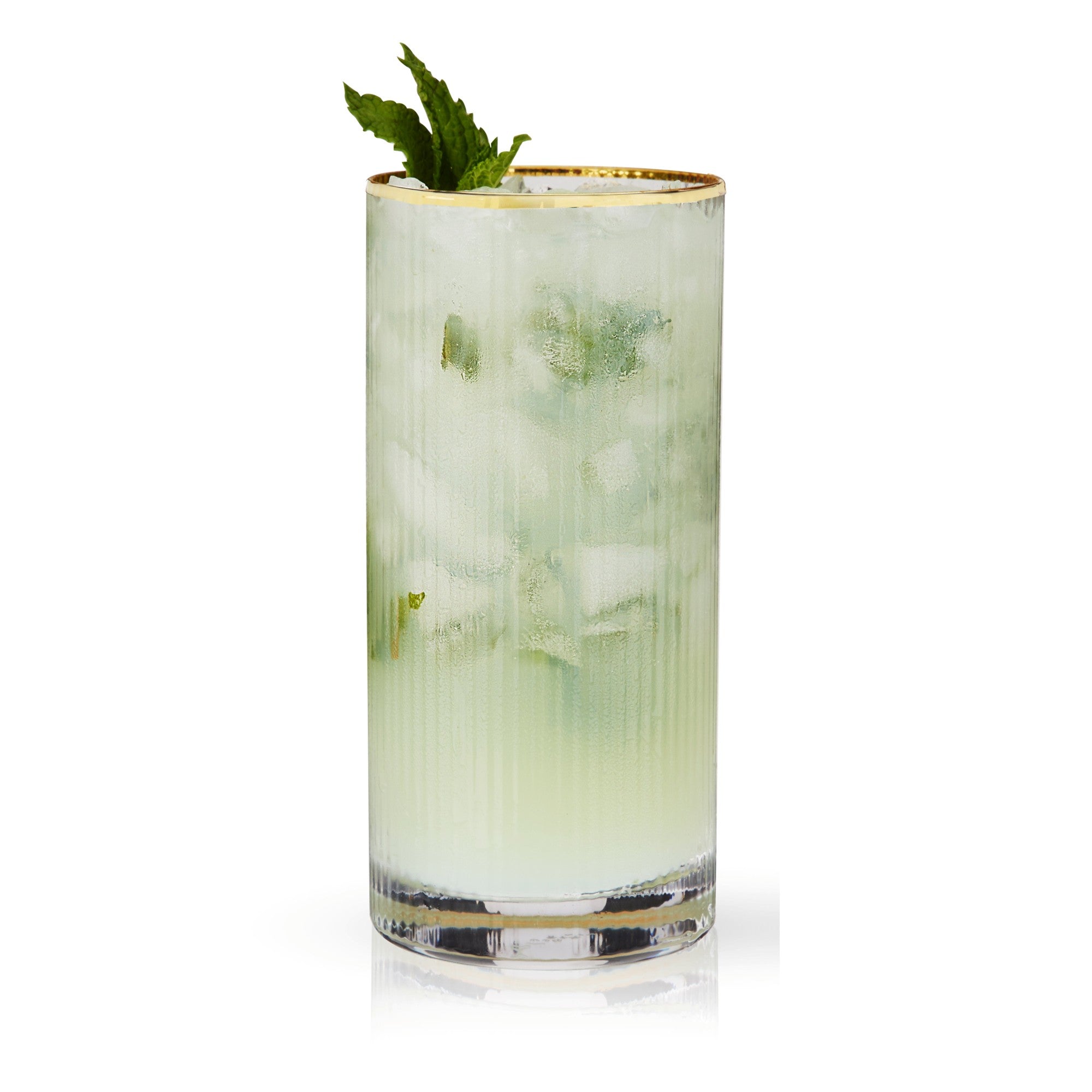 Meridian Crystal Highball Glasses, S/2
