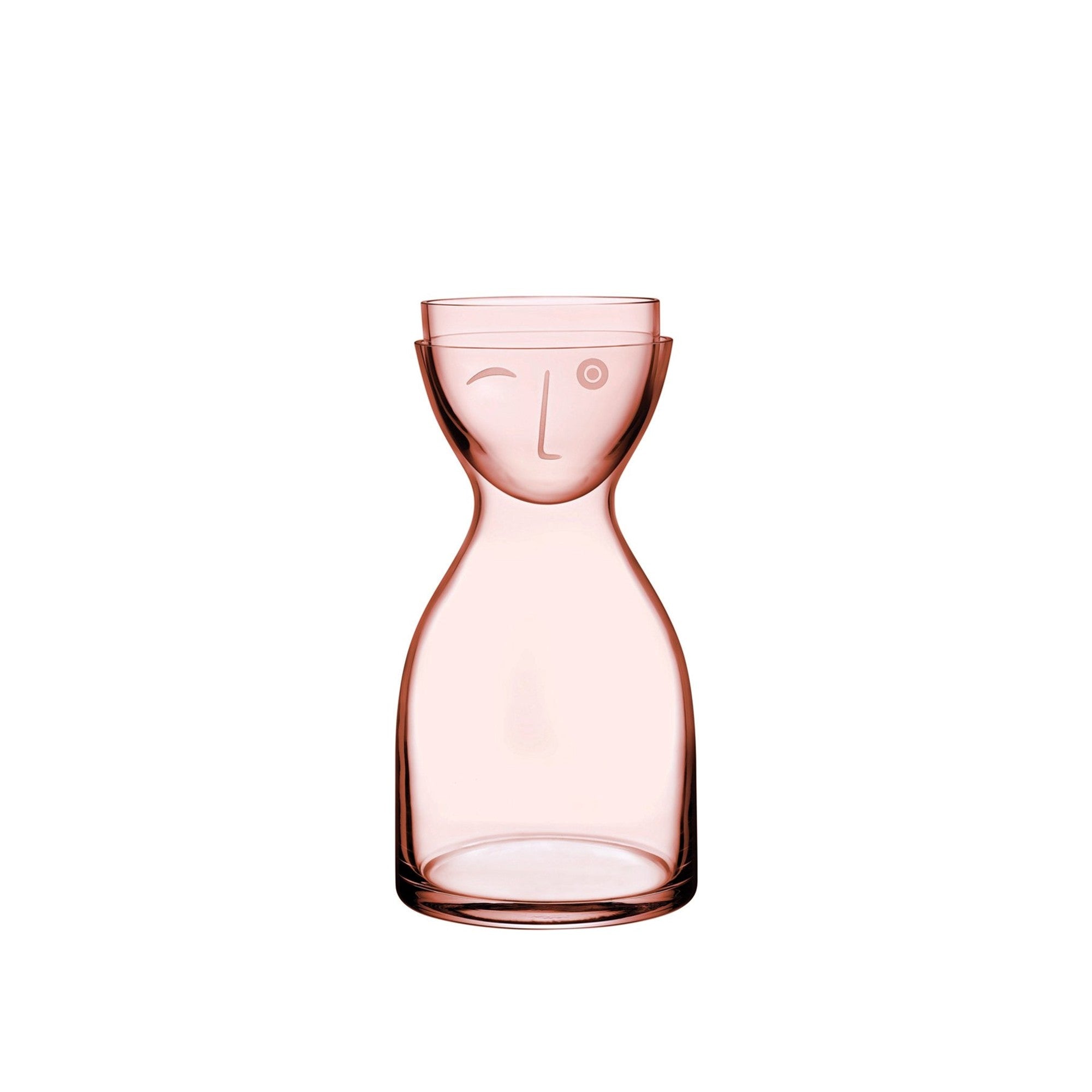 Mr. & Mrs. Night Water Set | Short Dusty Rose